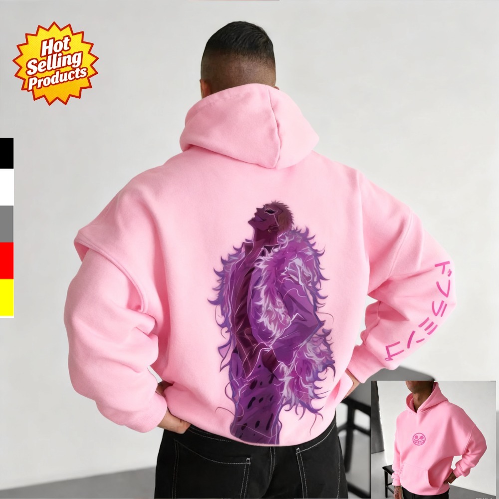 Anime Merchandise Shop - Uma peça com capuz donquixote doflamingo