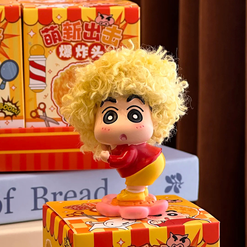 Anime Merchandise Japan - Newbie ataque afro crayon shin-chan caixa