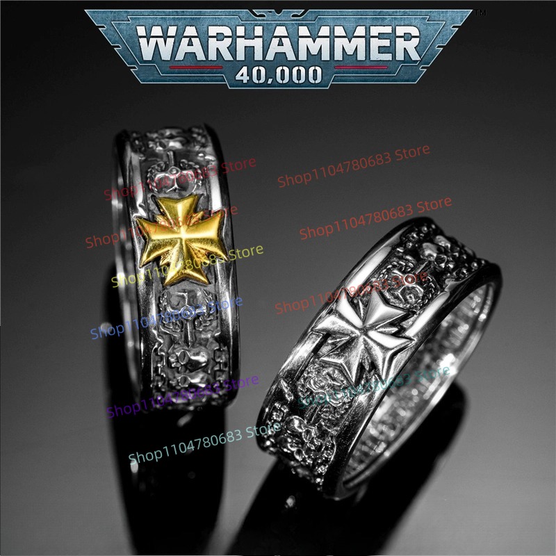 Anime Merchandise For Men - Anel de Votos dos Templários Negros