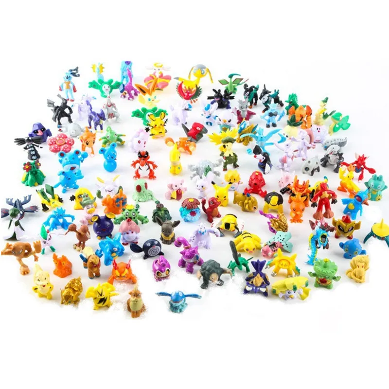 Pokemon Anime Merchandise - 2-3cm pokemon anime figura pikachu bonito