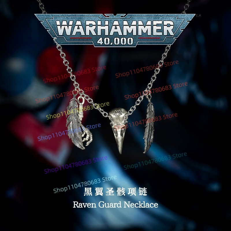 Anime Merchandise For Men - Colar 40K Raven Guard, Ornamento de