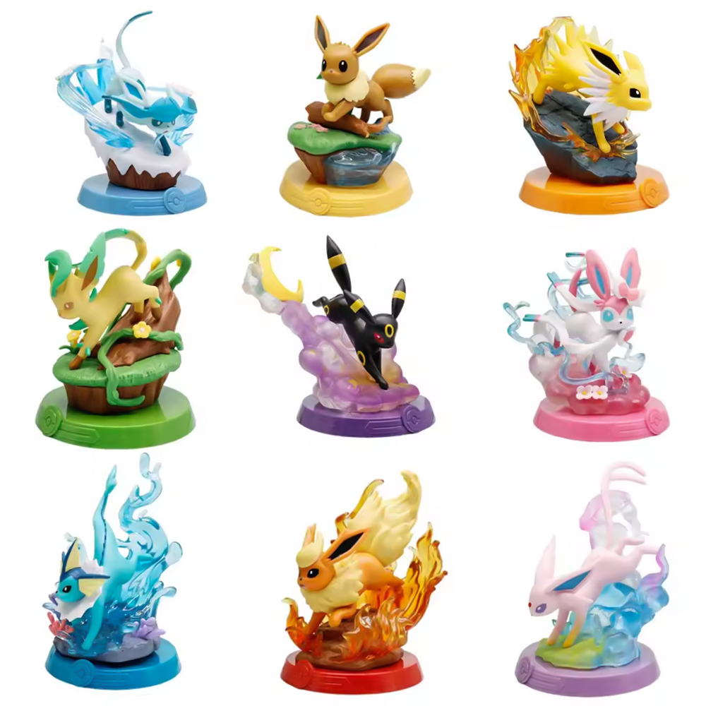 Pokemon Anime Merchandise - Coleção de Figuras de Ação Anime