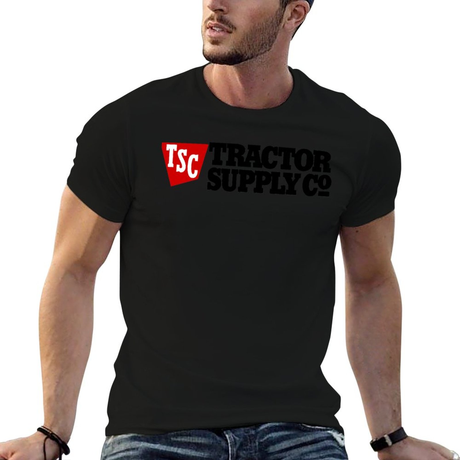 Anime Merchandise For Men - Camiseta com logotipo do Tractor Supply