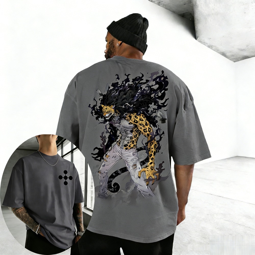 Anime Merchandise Shop - Camiseta Unissex de Algodão Rob Lucci