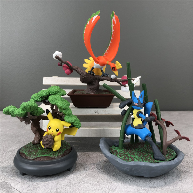 Pokemon Anime Merchandise - Coleção de Bonsai ReMent Pokemon Caixa