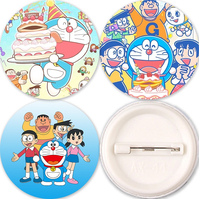 Anime Merchandise For Men - Pins de Anime Doraemon para Mulheres