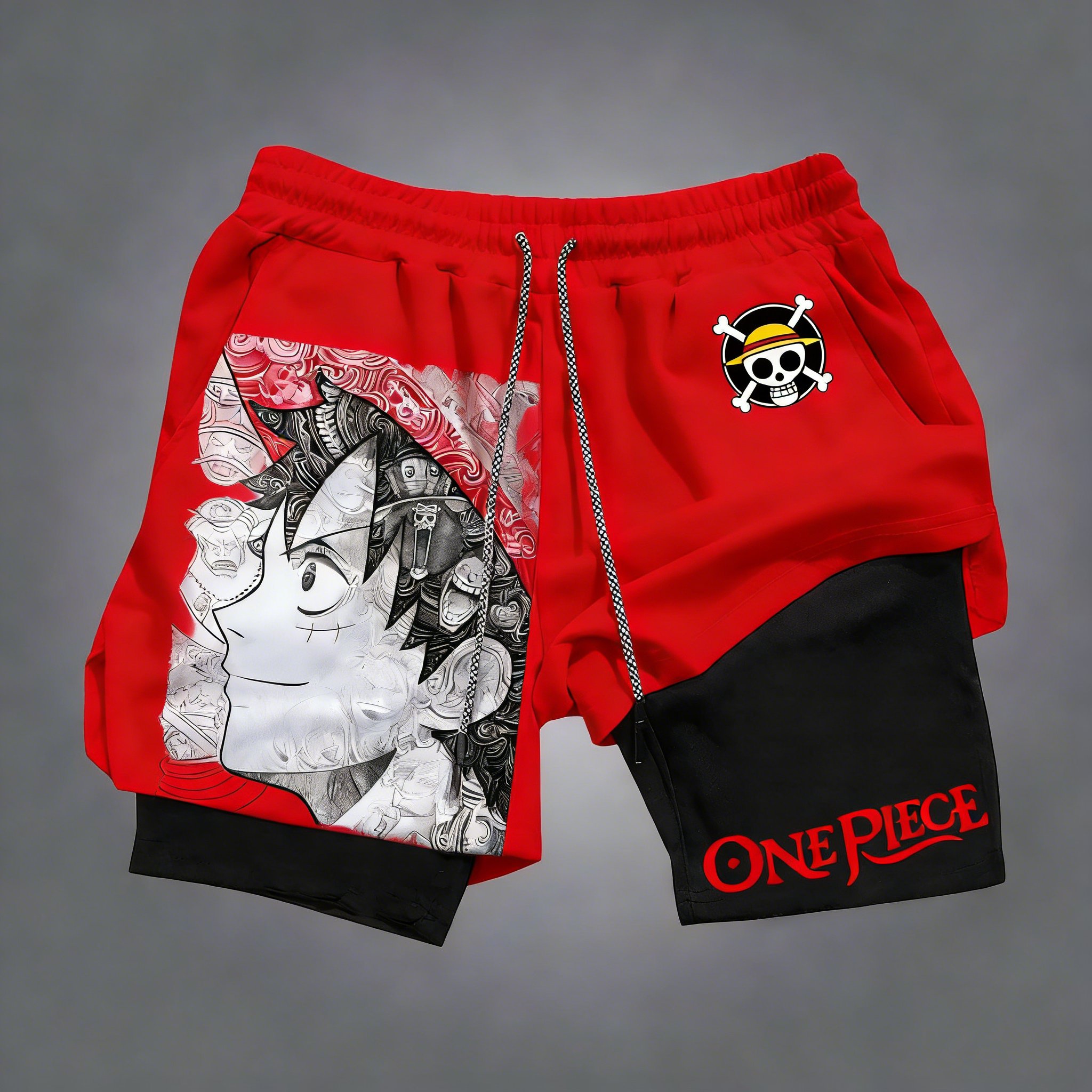 Anime Merchandise Shop - Shorts Masculinos de Verão 2026 Novo