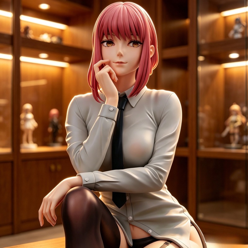 Figura de Anime Makima Chainsa - Anime Merchandise For Men avaliação e preço