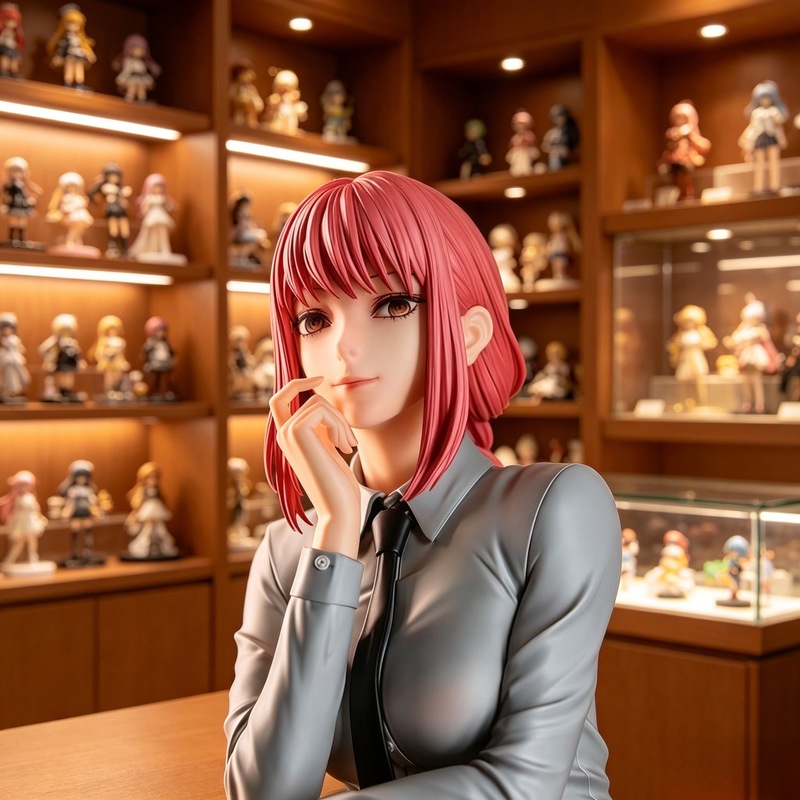 Figura de Anime Makima Chainsa - Anime Merchandise For Men avaliação e preço