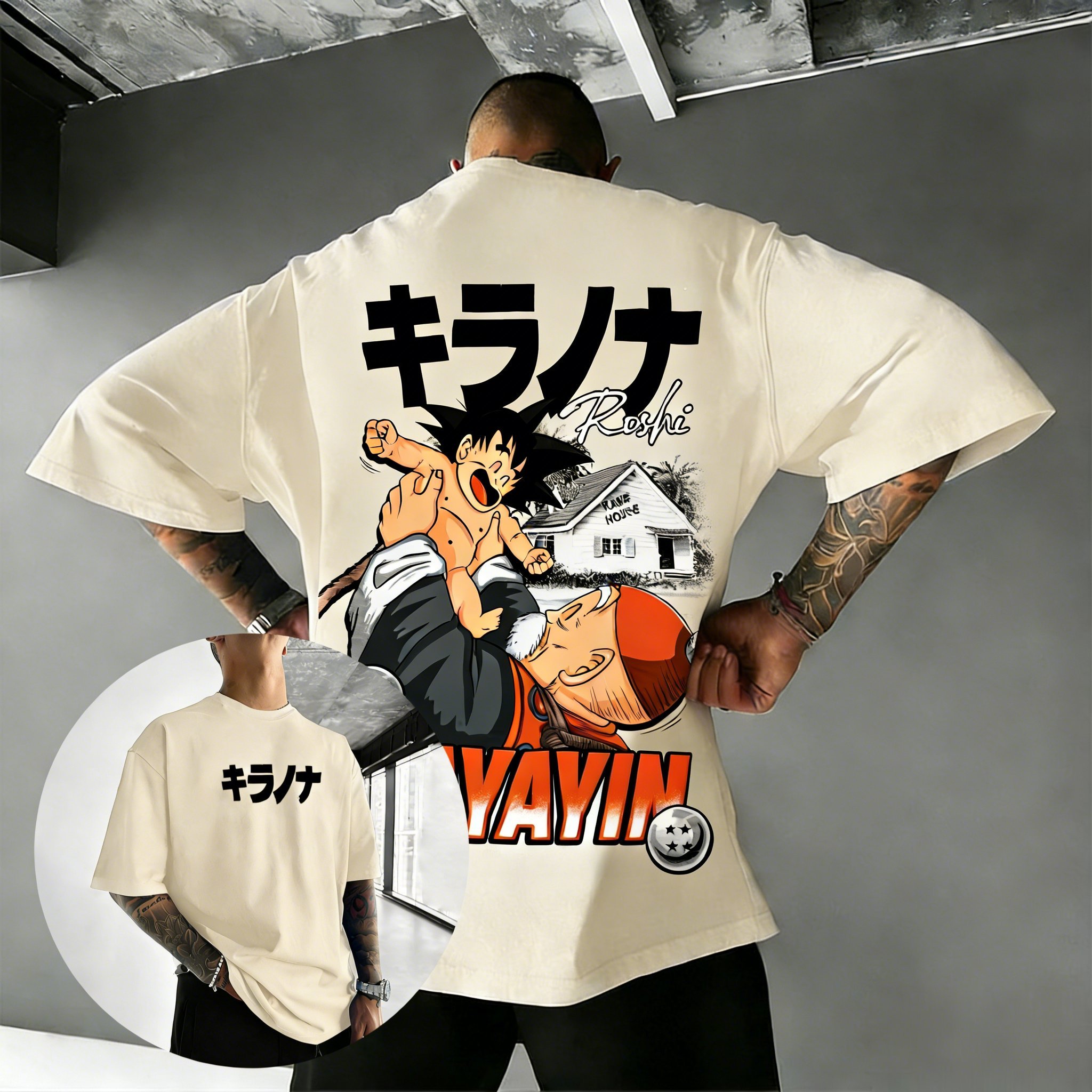 Camiseta Gráfica Anime Dragon  - Anime Merchandise Shop avaliação e preço