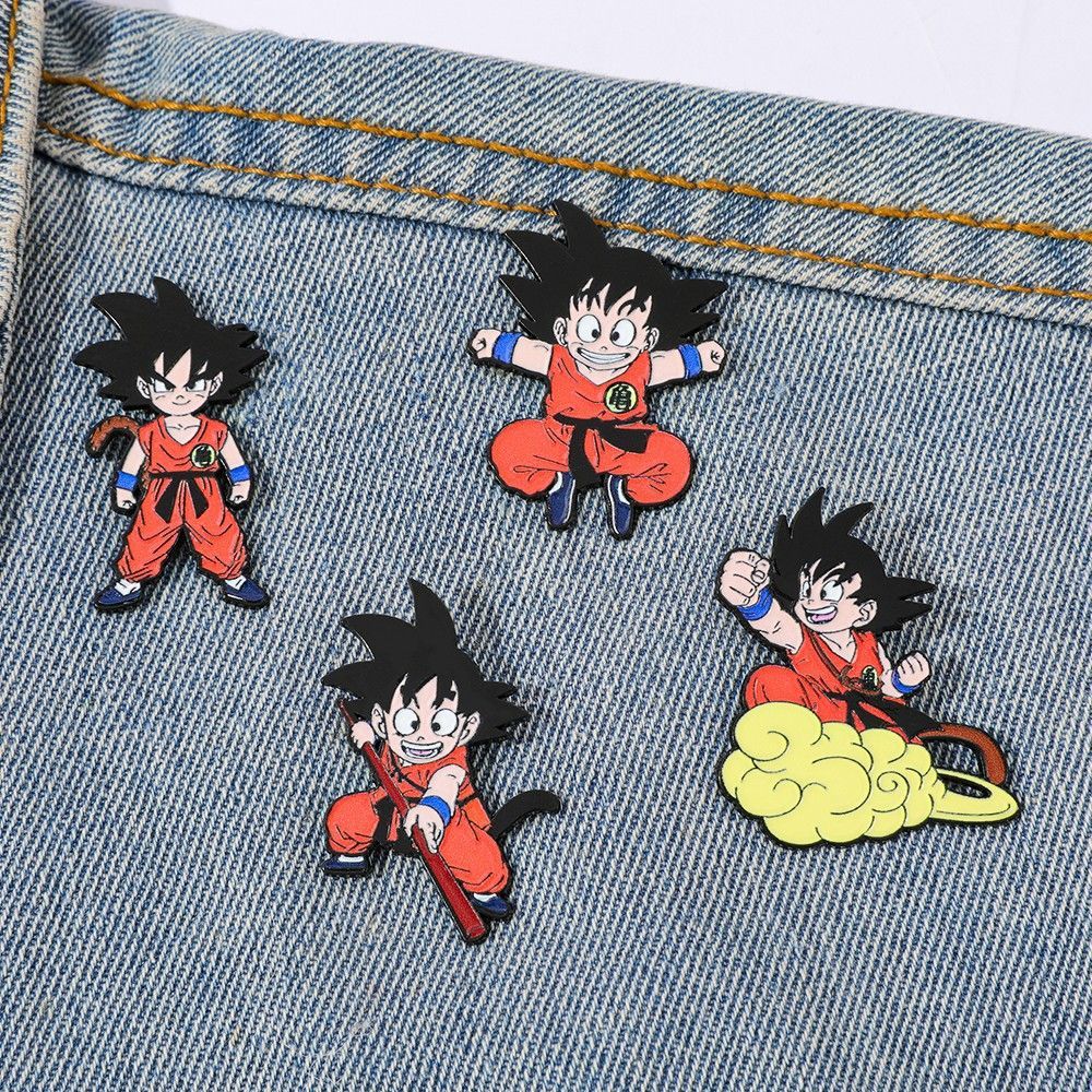 Broche de Metal Fofo do Son Go - Anime Merchandise Japan avaliação e preço