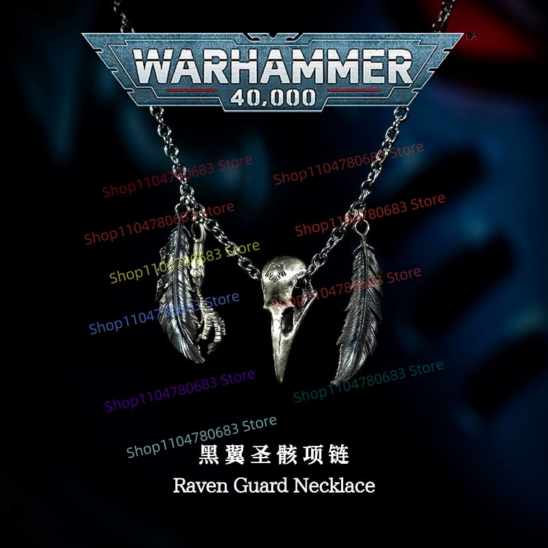 Colar 40K Raven Guard, Ornamen - Anime Merchandise For Men avaliação e preço