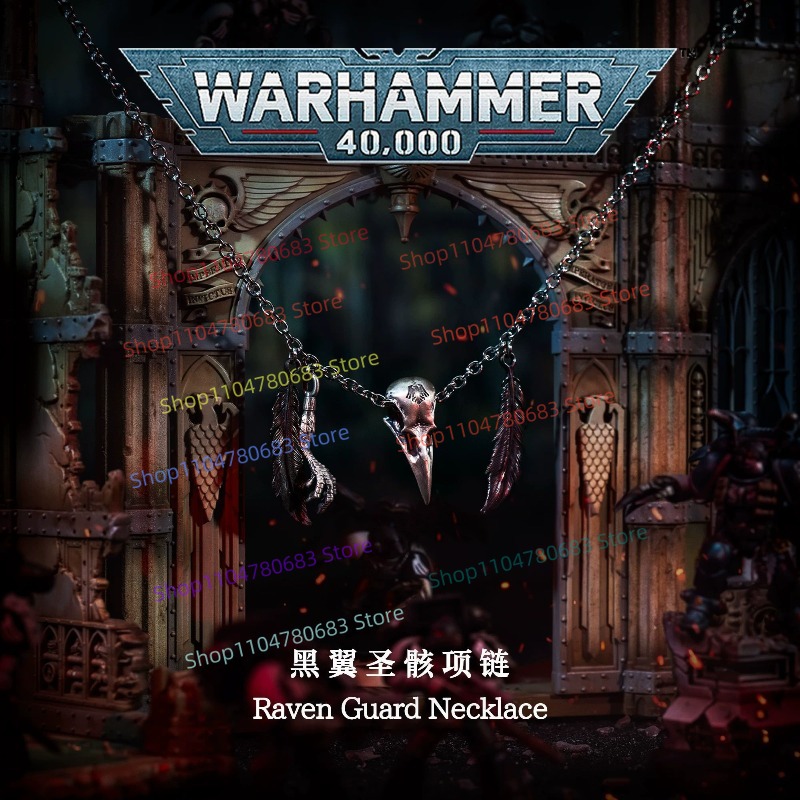 Colar 40K Raven Guard, Ornamen - Anime Merchandise For Men avaliação e preço