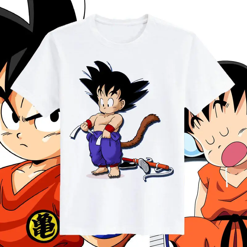 Camiseta Dragon Ball Hot Summe - Anime Merchandise For Men avaliação e preço