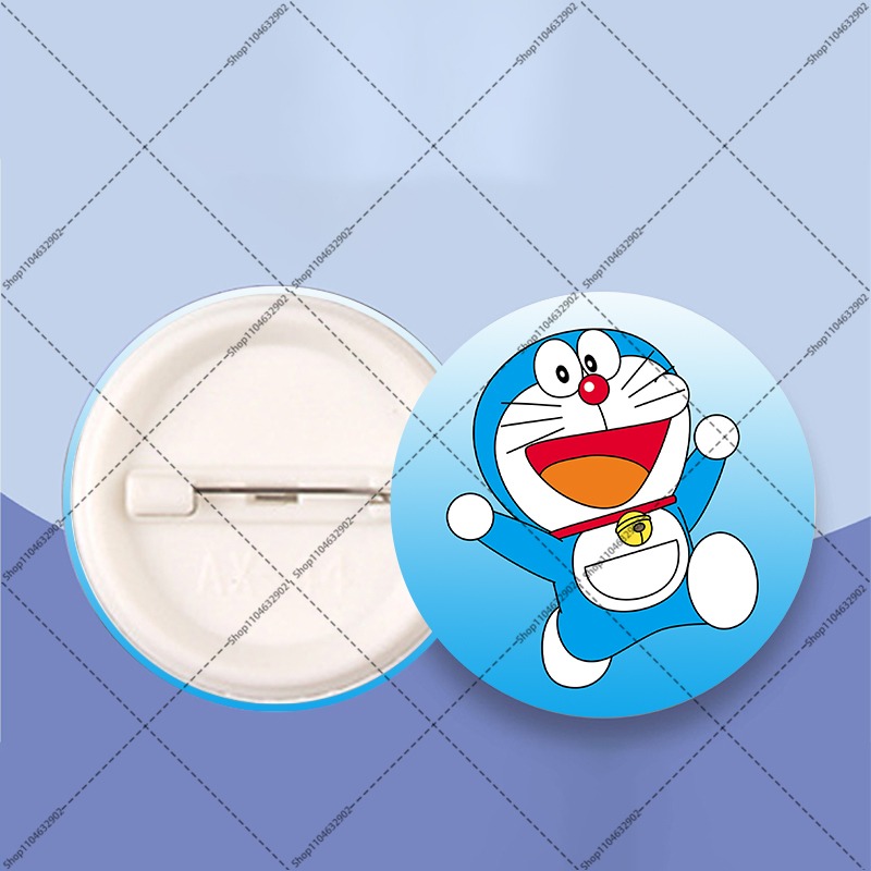 Pins de Anime Doraemon para Mu - Anime Merchandise For Men avaliação e preço